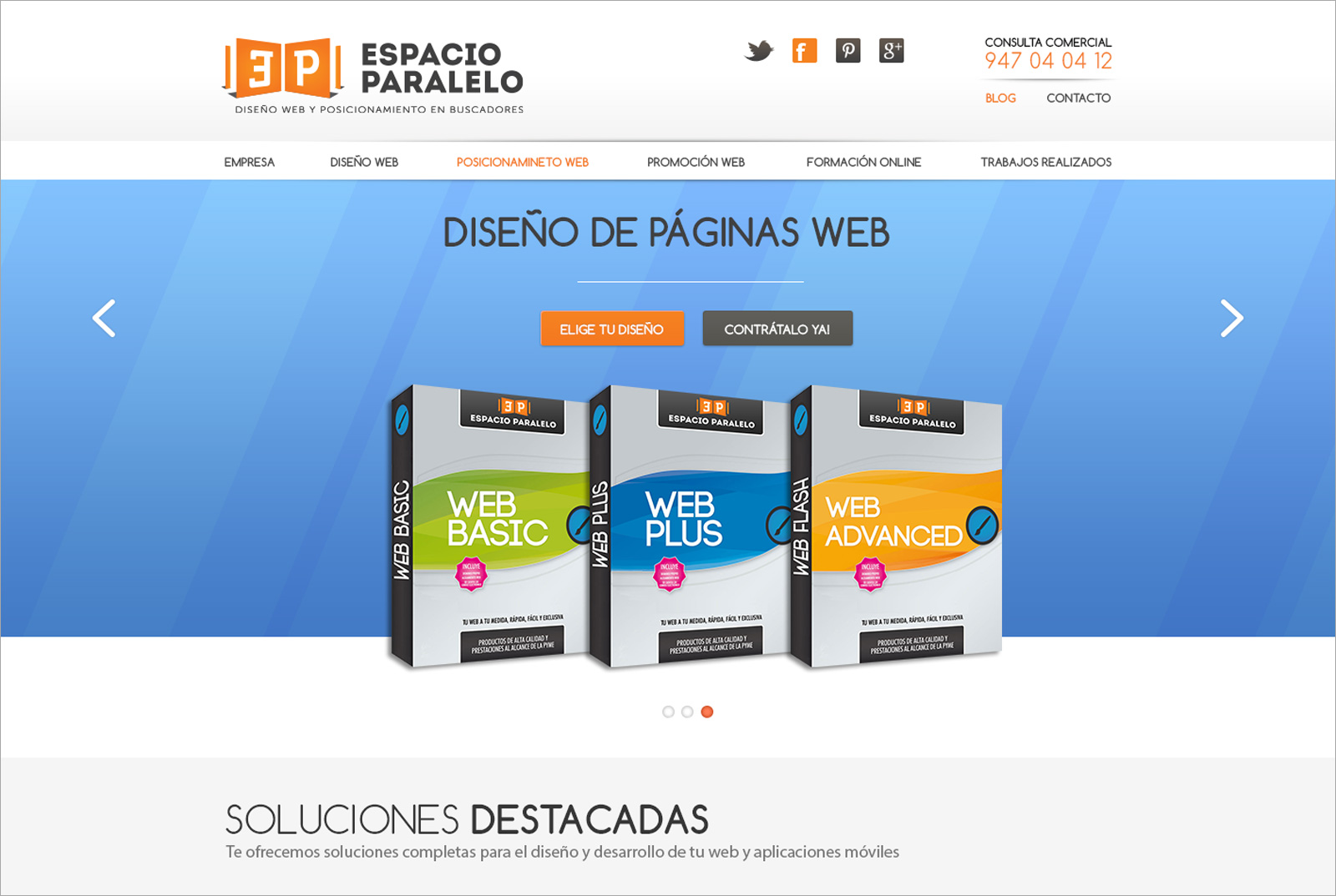 Espacio Paralelo – Web