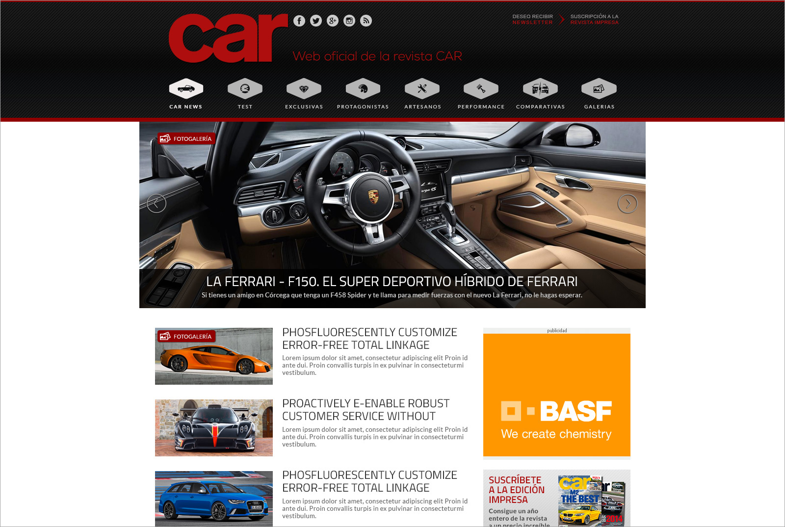 Revista Car – Web