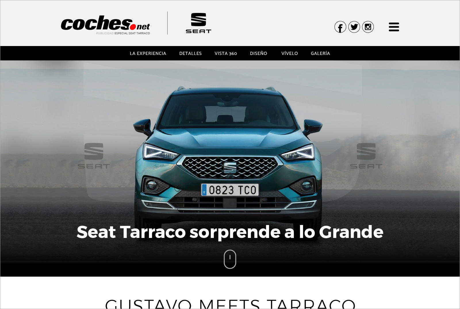 Seat Tarraco – Web